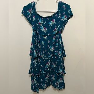 Off Shoulder Ruffle Dress